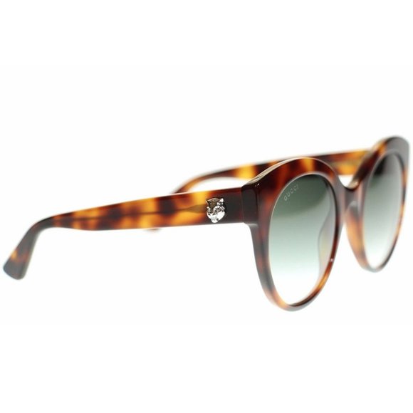 Gucci Round Style Green Gradient Lens.